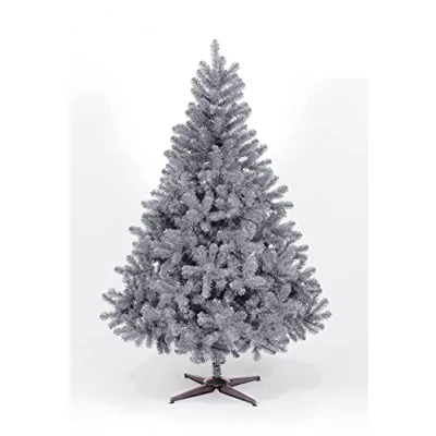 Image of 5ft Deluxe Christmas Tree Grey Colorado Including Storage Bag