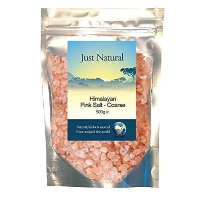 Image of Himalayan Rose Pink Crystal Salt Coarse 500g