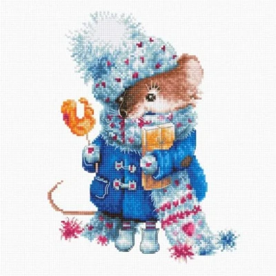 Image of Luca S Cross Stitch Set, Multicoloured, 23 x 30 cm