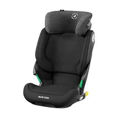 Image of Maxi Cosi Kore i Size High Back Booster Seat, 3.5 12 years, 100 150 cm, ISOFIX Car Adjustable Height/Width, Side Protection System Plus, Quick &amp; Easy Buckle Up, Authentic Black