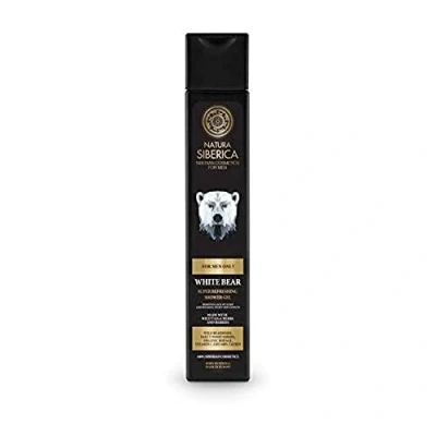 Image of Natura Siberica White Bear Super Refreshing Shower Gel for Men, 250 ml, (Pack of 1)