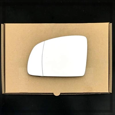 Image of Fits Vauxhall Meriva 2003 to 2010 Convex Wing Mirror Glass LEFT HAND (UK Passenger Side)