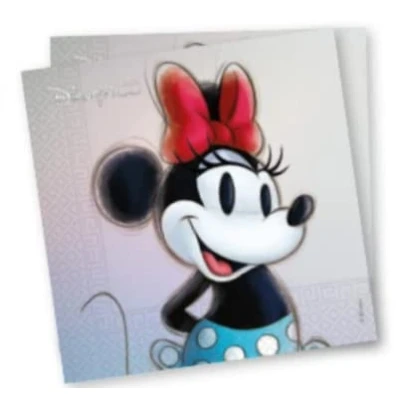 Image of Procos Disney 100th Anniversary Party Paper Napkins (20pk 13x13in / 33x33cms)