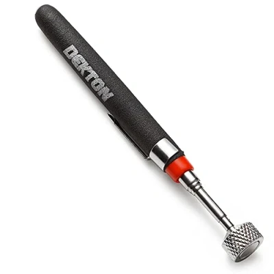 Image of Dekton DT60720B Magnetic Pick Up Tool, Black/Red, 5 lb