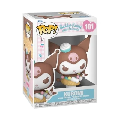 Image of Funko POP! Sanrio: Hello Kitty Kuromi (IC) Collectable Vinyl Figure Gift Idea Official Merchandise Toys for Kids &amp; Adults Cartoons Fans Model Collectors and Display