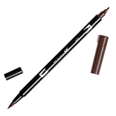 Image of Tombow ABT 879 Dual Brush Pen Brown