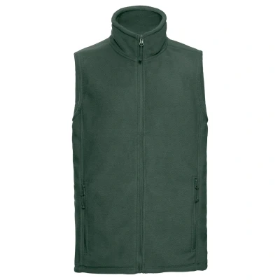 Image of Russell Athletic Mens Outdoor Fleece Gilet (Bottle) Green Size 2XL
