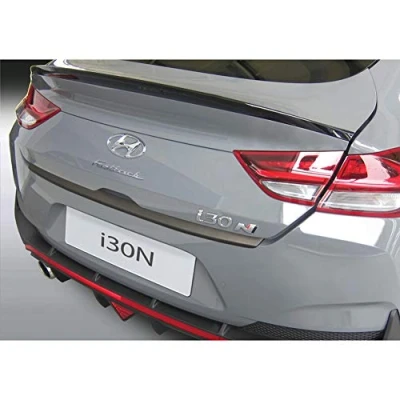 Image of RGM RBP569 Rear Bumper Protector (ABS) Hyundai i30/i30N Fastback 2018 Black