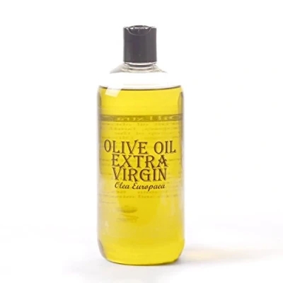 Image of Mystic Moments Olive Extra Virgin Carrier Oil 1 Litre Pure &amp; Natural Perfect for Hair, Face, Nails, Aromatherapy, Massage and Dilution Vegan GMO Free