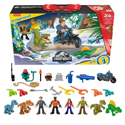 Image of Jurassic World Toys Fisher Price Imaginext Advent Calendar