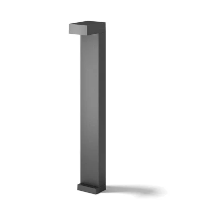 Image of LOOM DESIGN LED path light Arn, black, height 70 cm, aluminium