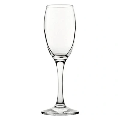 Image of Utopia Pure Glass Champagne Flutes Set 190ml (24 Pack) Durable Drinking Glasses for Wine, Weddings, Celebrations DY272
