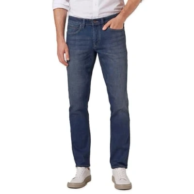 Image of Hattric Men&#039;s Cross Denim Jeans Harris Straight, Blue 42, 36 W/30 L (Pack of 26)