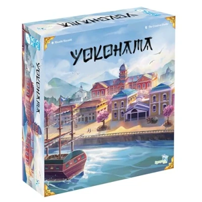 Image of Synapses Games Yokohama Strategy Board Game Worker Placement Set in Japan 2 to 4 Players 90 Minutes Ages 14+