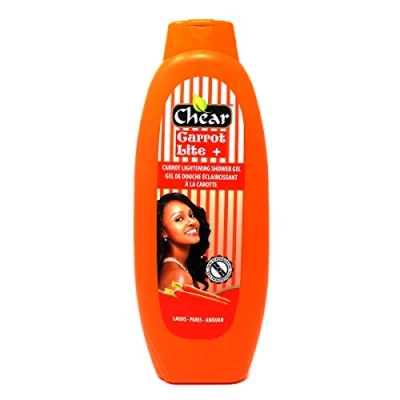 Image of carrot Lite + Skin Lightening Hygienic Shower Gel 750ml made with real