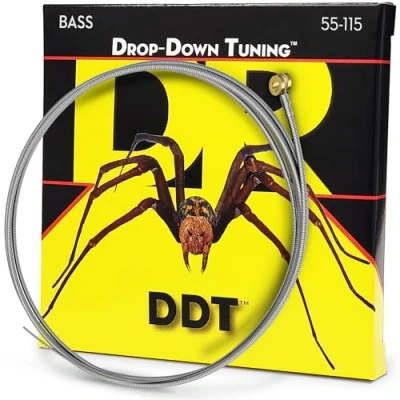 Image of DR Strings DDT™ Drop Down Tuning Bass Strings: Extra Heavy 55 115