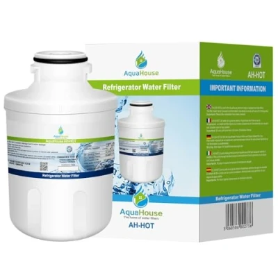 Image of AH HOT Fridge Water Filter Compatible for Hotpoint SXBD922FWD, Caple CAFF205, Indesit C00300448, Thomson THSBS90WDWH, Ariston, Electrolux, CDA MFCMG14211F