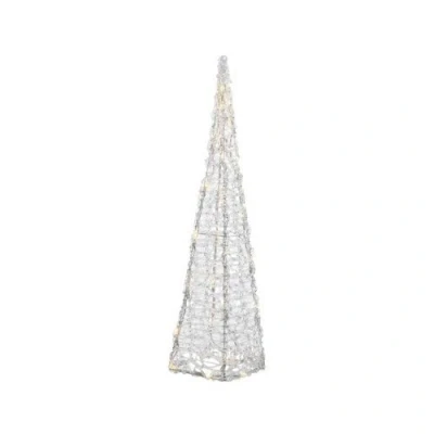 Image of Kaemingk Indoor/Outdoor Warm LED Illuminated Pyramid 58cm
