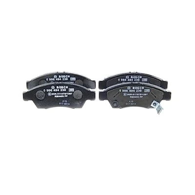 Image of 5581054G30, 5581054G30000, 5581054G50, 5581054G50000, 5581054G60 Brake pad set BOSCH 0 986 494 238 SUZUKI: Liana Hatchback