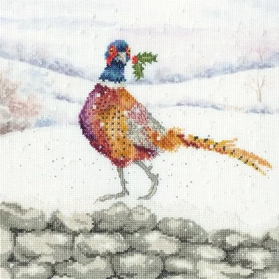 Image of Bothy Threads Counted Cross Stitch Kit A Festive Flourish
