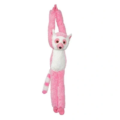 Image of Aurora, 61052, Hanging Lemur, 19In, Soft Toy, Pink
