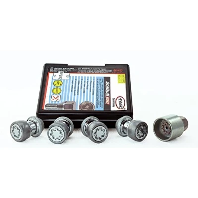 Image of Fits Ford Galaxy Heyner Germany Locking Wheel Nuts Set 4 Car Security Locks Anti theft 892/5 M14x1.5x37.5