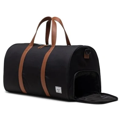Image of Herschel Unisex&#039;s Novel Duffle Bag, Black, One Size