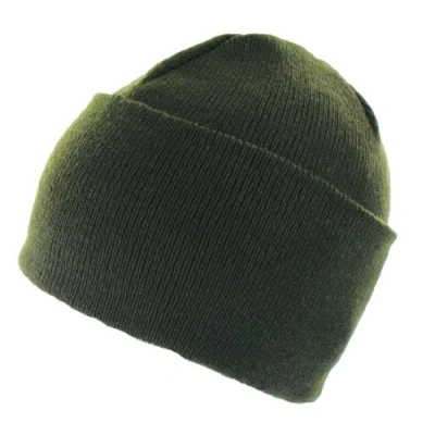 Image of Highlander Deluxe Acrylic Watch Hat Olive, One Size