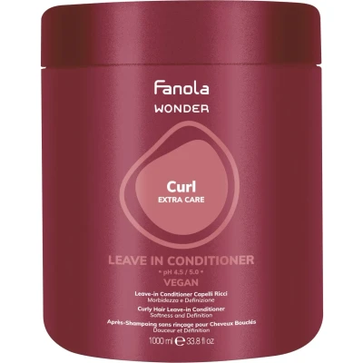 Image of Fanola Wonder Curl Leave in Conditioner Curly Hair 1000ml