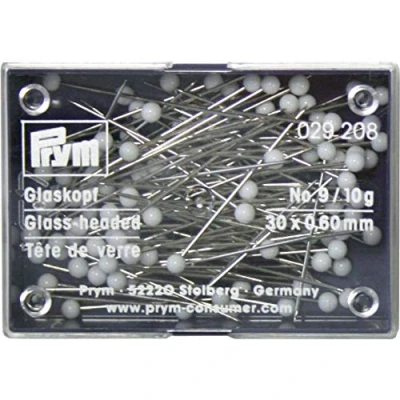 Image of Prym Headpins, Steel, Silver, 30 x 0,6mm