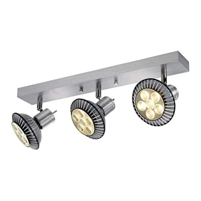 Image of SLV Asto 3 bulb downlight with decorative ring