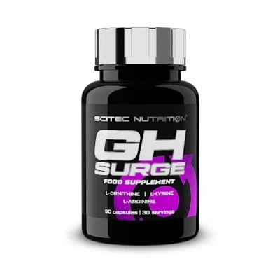 Image of Scitec Nutrition GH Surge, L Arginine, Ornithine and Lysine containing Food Supplement Capsules, 90 Capsules