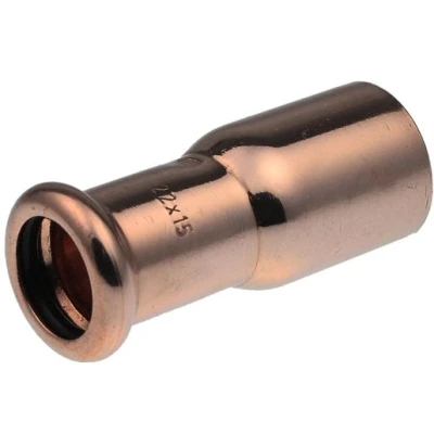 Image of Pegler VSH Xpress Copper Press Fit Reducer 28mm x 22mm S6 38204