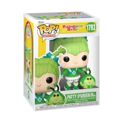 Image of Funko POP! &amp; Buddy: Rainbow Brite Patty O&#039;Green Lucky Collectable Vinyl Figure Gift Idea Official Merchandise Toys for Kids Adults TV Fans Model Collectors and Display