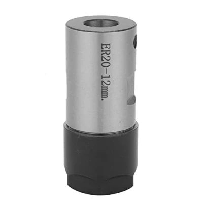 Image of C25 ER20 50L Collet Block Round Holder 6 mm / 8 10 12 16 for CNC Rotary Spindle Motor Clamping Rod (12 mm)