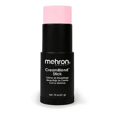 Image of Mehron Makeup CreamBlend Stick Face Paint, Body &amp; Foundation Cream Paint .75 oz (21 g) (Pastel Pink)
