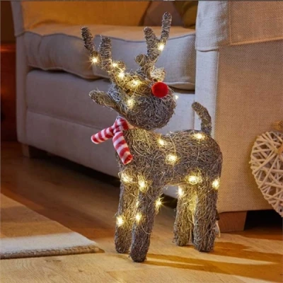 Image of Three Kings Sparkly Rattan Cupid