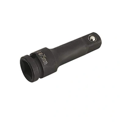 Image of Sealey Premier Impact Extension Bar 75mm 1/2&quot;Sq Drive