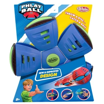 Image of Goliath Wahu Phlat Ball Surtido. El Disco Que transformed into Pelota. Frisbee, Boomerang. Diversión al Aire Libre niños y niñas. Juego Deportivo. Se sirve aleatoriamente.