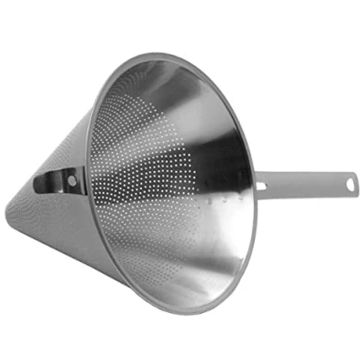 Image of Genware 17523 S/ST Conical Strainer, 8 3/4&quot;,Silver