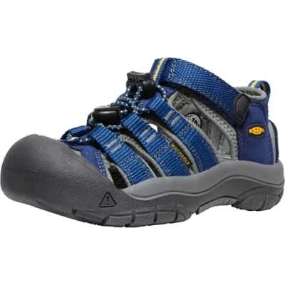 Image of Keen Newport H2 Unisex Walking sandals for kids, Size: 7k, Blue depth/gargoyle Textile