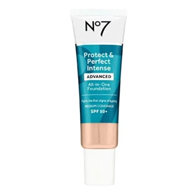 Image of No7 P&amp;P Advanced All in One Foundation cool vanilla