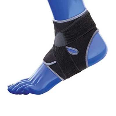 Image of Ankle Support Brace by KEDLEY Premium Quality Medical Grade Neoprene Compression Strap with Supportive Power wrap, Ideal for sprains strains and Arthritic Ankles