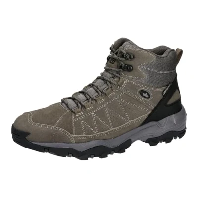 Image of Lico Unisex Fairfield High Cross Running Shoes, Gray, 9.5 UK
