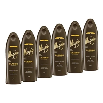 Image of Magno Classic shower gel 550ml pack of 6 units