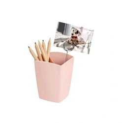 Image of CEP Mineral Pencil Cup Pink with 2 Compartments 1005302681