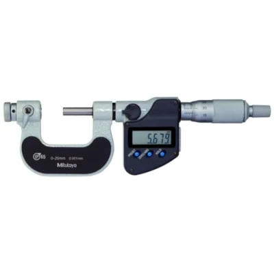 Image of Mitutoyo 326 251 30 Screw Thread Micrometre, Interchangeable Anvil Spindle Tip Type, 0 mm 25