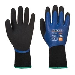 Image of Portwest Thermo Pro Glove Blue/Black XXL