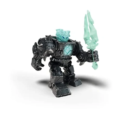 Image of SCHLEICH 42599 Eldrador Mini Creatures Shadow Stone Robot Toy Playset for children aged 7 12 Years