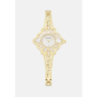 Image of Guess Flora Watch goldcoloured, Women&#039;s, Size: One Size, Gold coloured